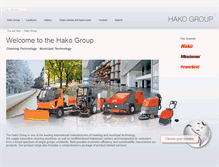 Tablet Screenshot of hako.com